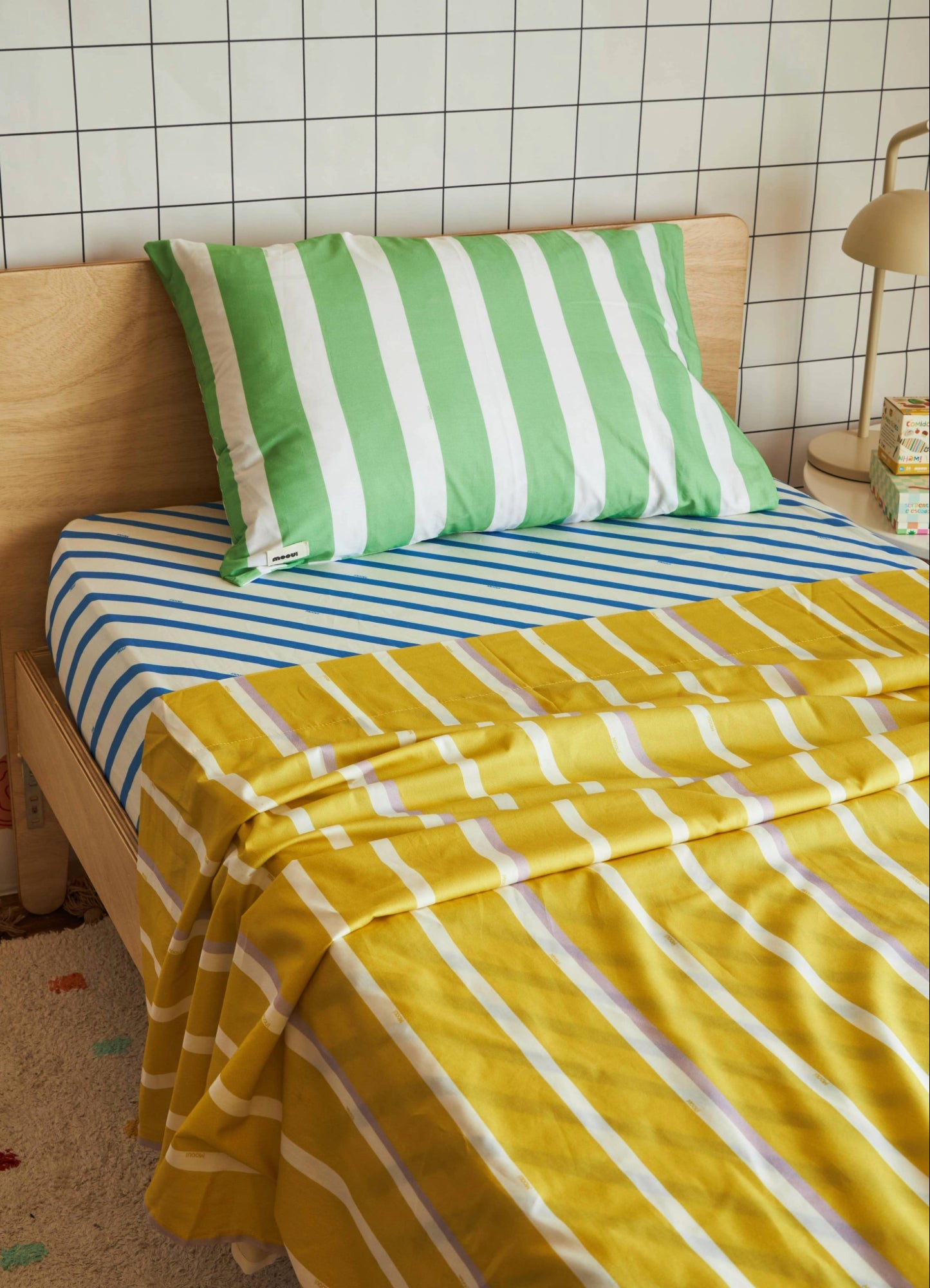 Sheet Set (3pc) - Solar Stripes - MOOUI Barcelona