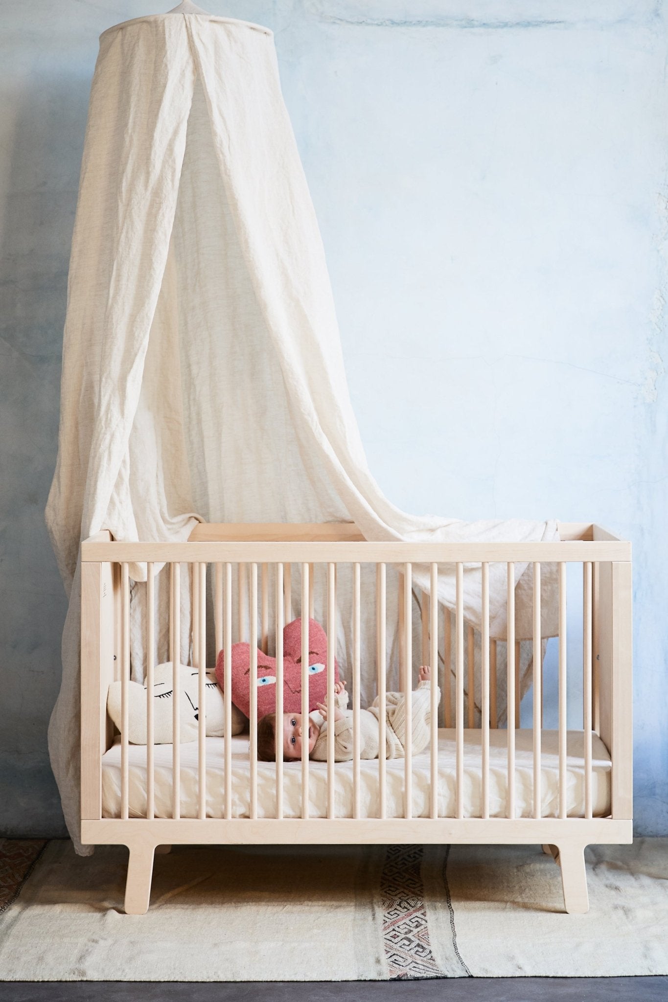 Sparrow Crib Birch - Oeuf - MOOUI Barcelona