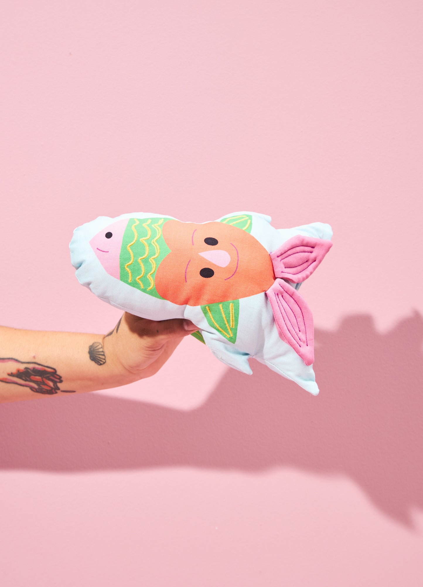 Toy Cushion - Heart Fish - MOOUI Barcelona