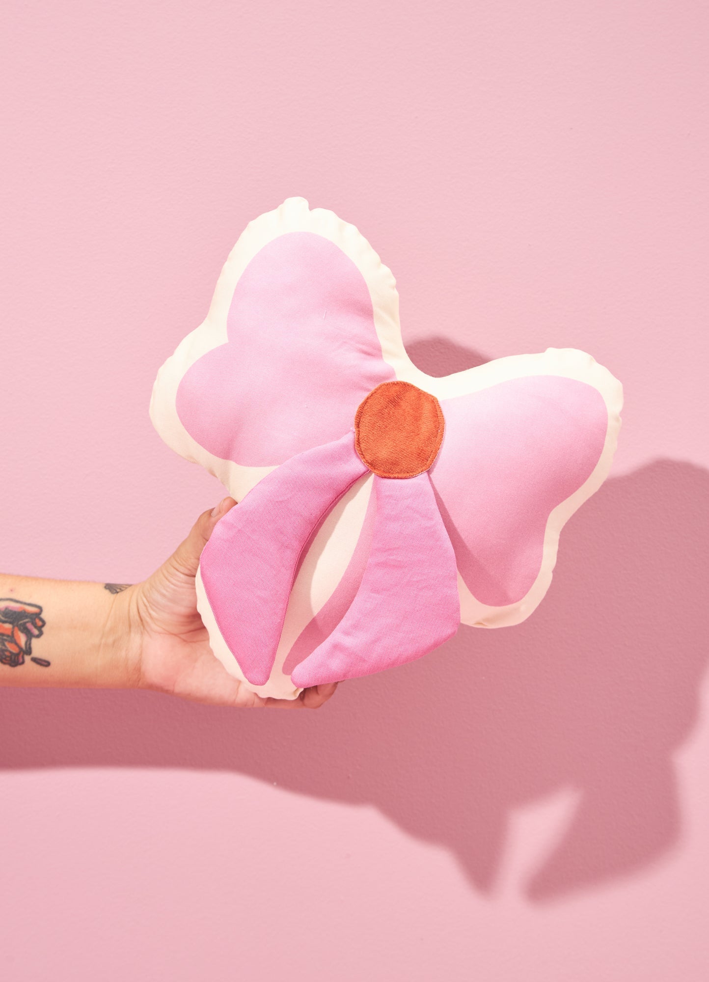 Toy Cushion - Pink Bow - MOOUI Barcelona