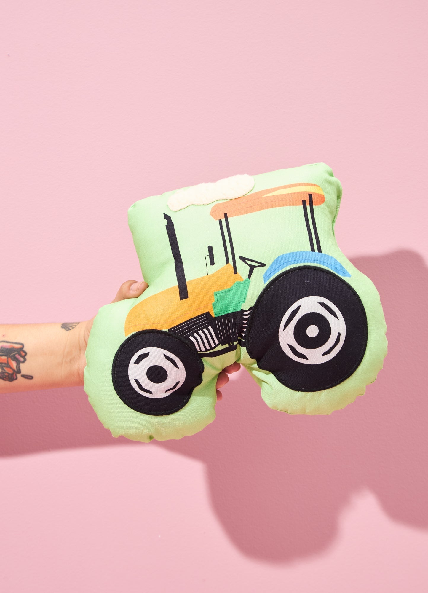 Toy Cushion - Tractor - MOOUI Barcelona