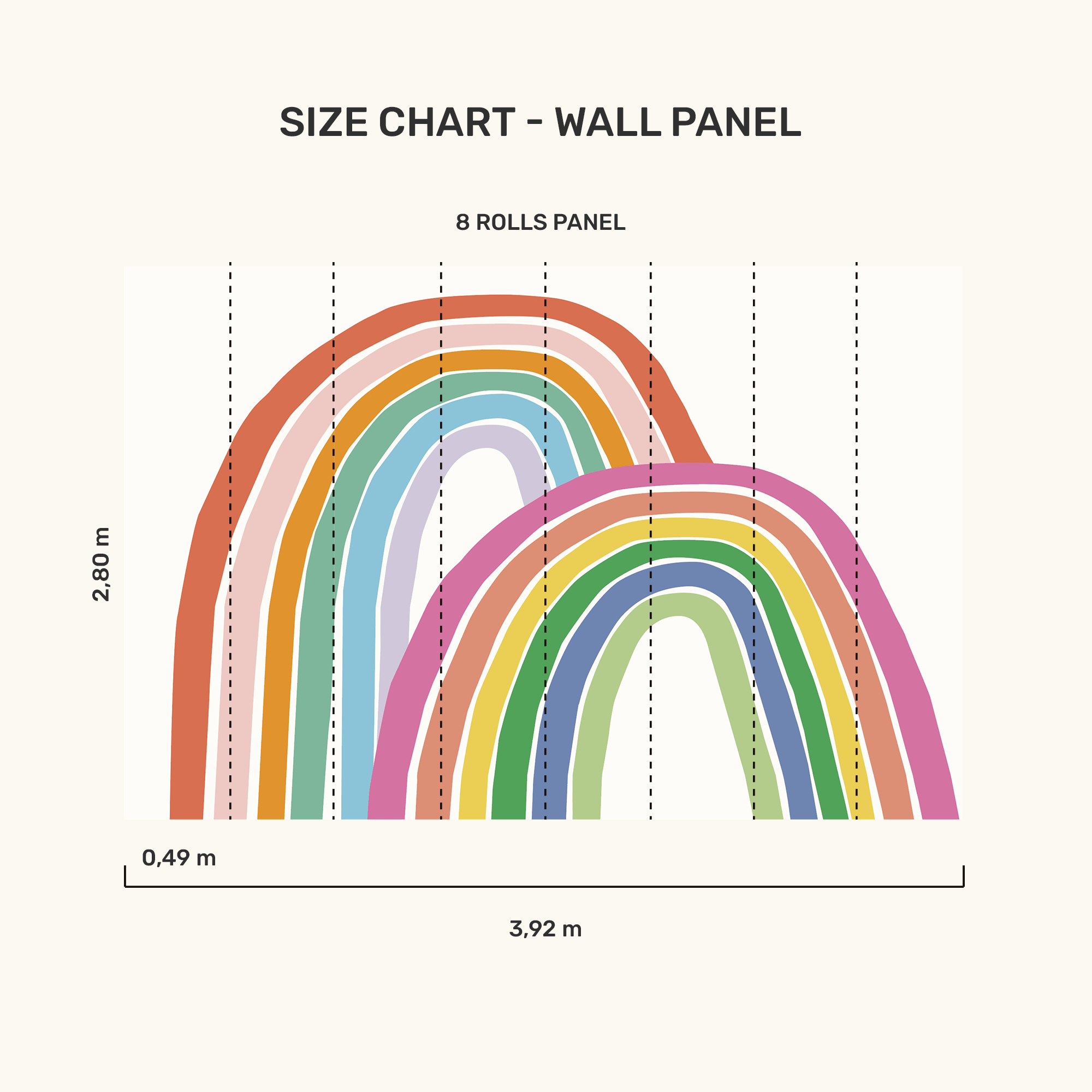 Wall Panel - Over the Rainbow - MOOUI Barcelona