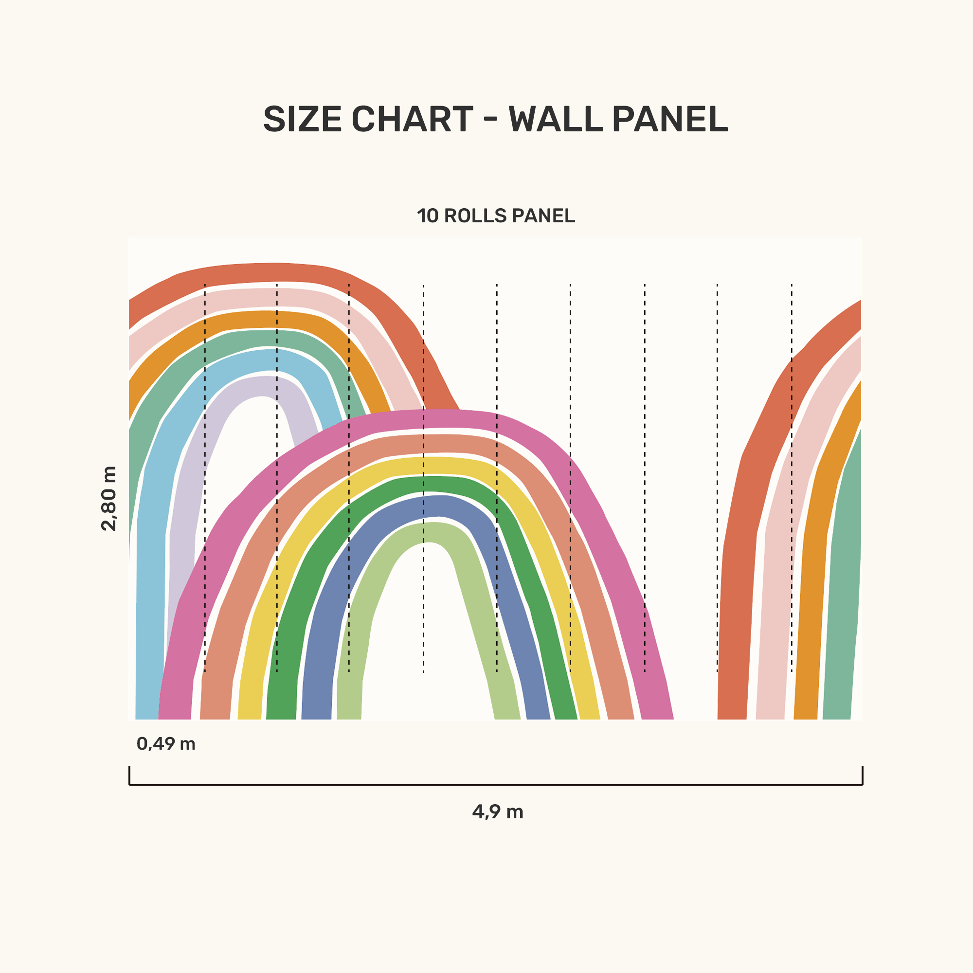 Wall Panel - Over the Rainbow - MOOUI Barcelona
