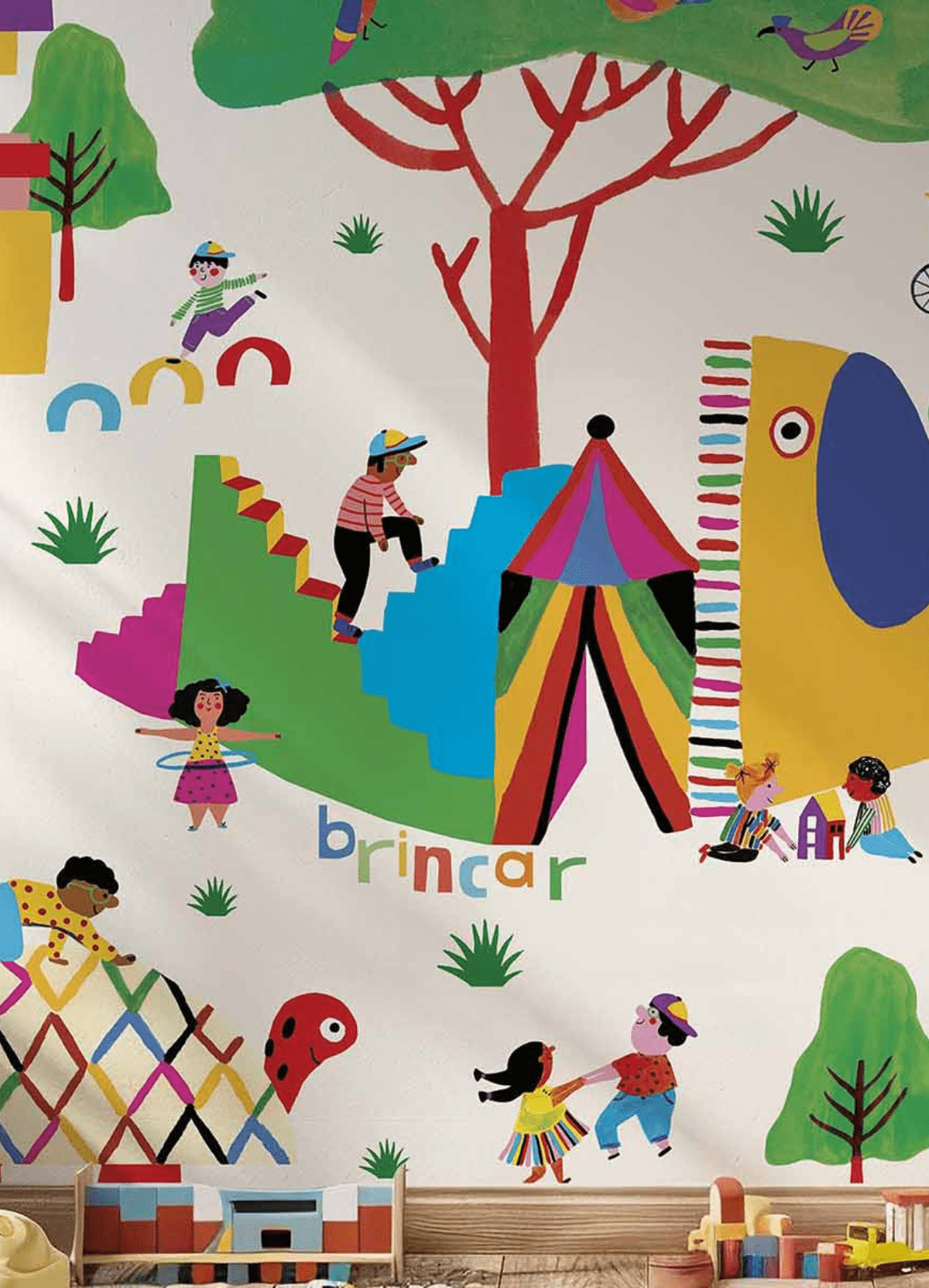 Wall Panel - Schoolyard - MOOUI BRASIL SL