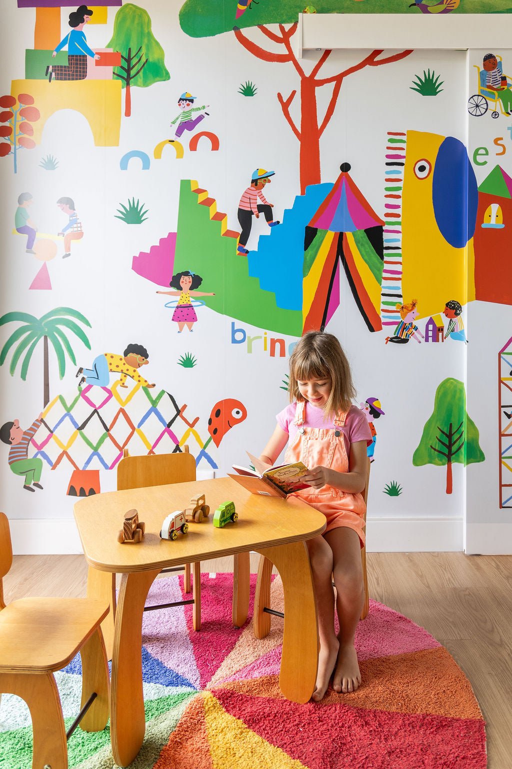 Wall Panel - Schoolyard - MOOUI Barcelona