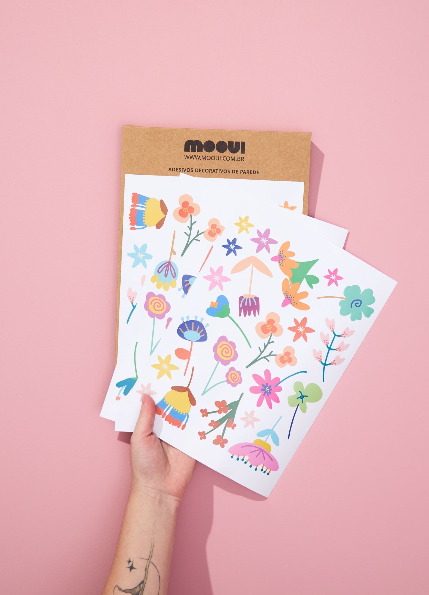 Wall Sticker - Blooming Flowers - MOOUI BRASIL SL