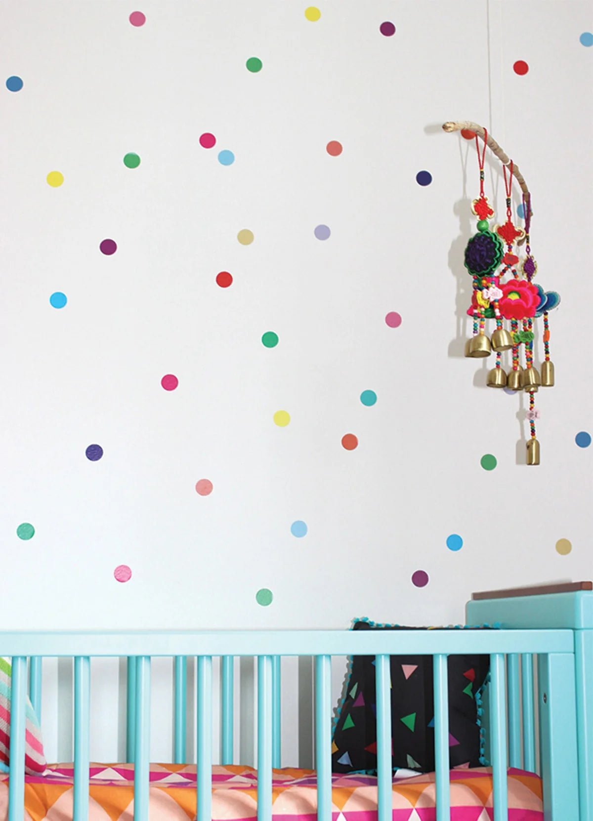 Wall Sticker - Mini Soft Colored Confetti - MOOUI Barcelona