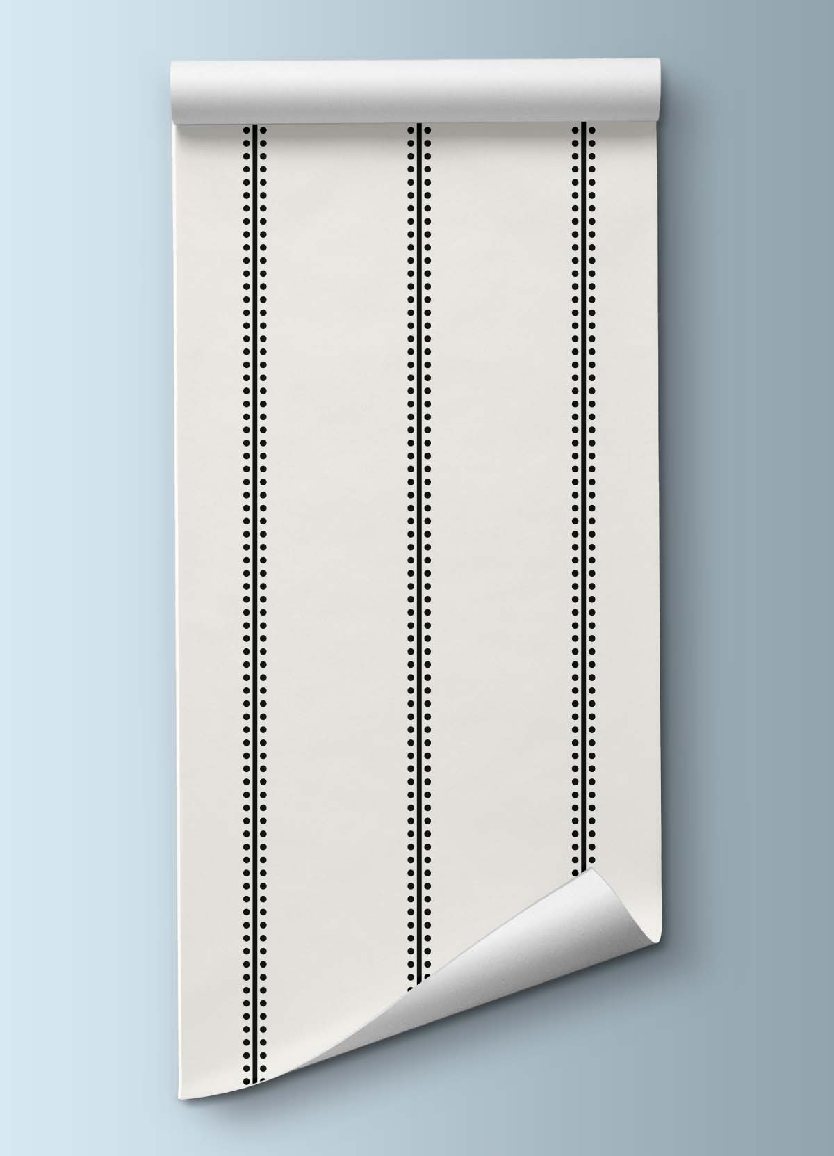 Wallpaper - Black Dots & Stripes - MOOUI BRASIL SL