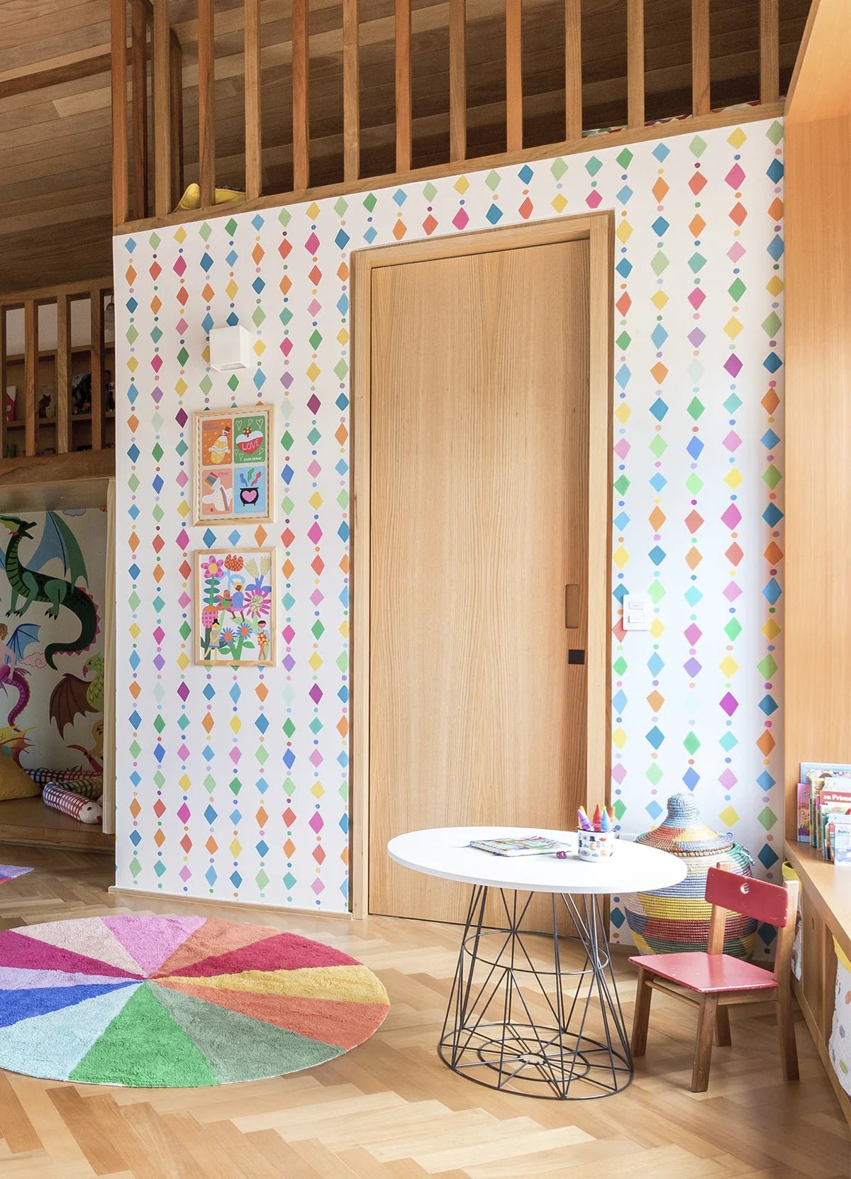 Wallpaper - Circus Harlequin - MOOUI Barcelona