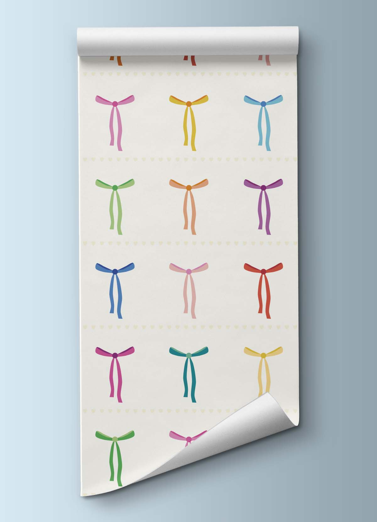 Wallpaper - Colorful Bows - MOOUI BRASIL SL