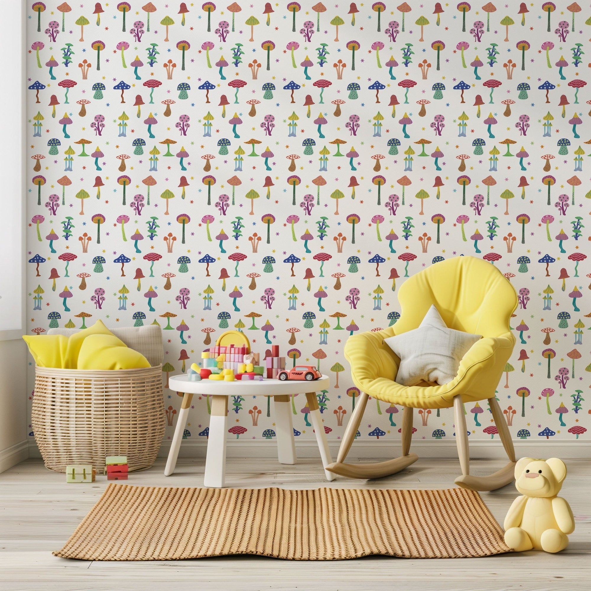 Wallpaper - Enchanted Mushroom - MOOUI Barcelona