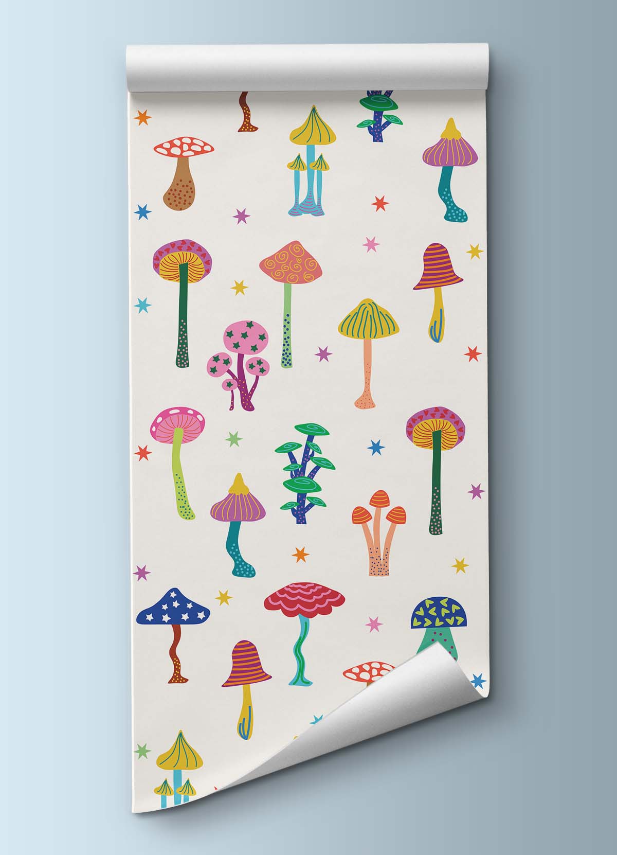 Wallpaper - Enchanted Mushroom - MOOUI Barcelona