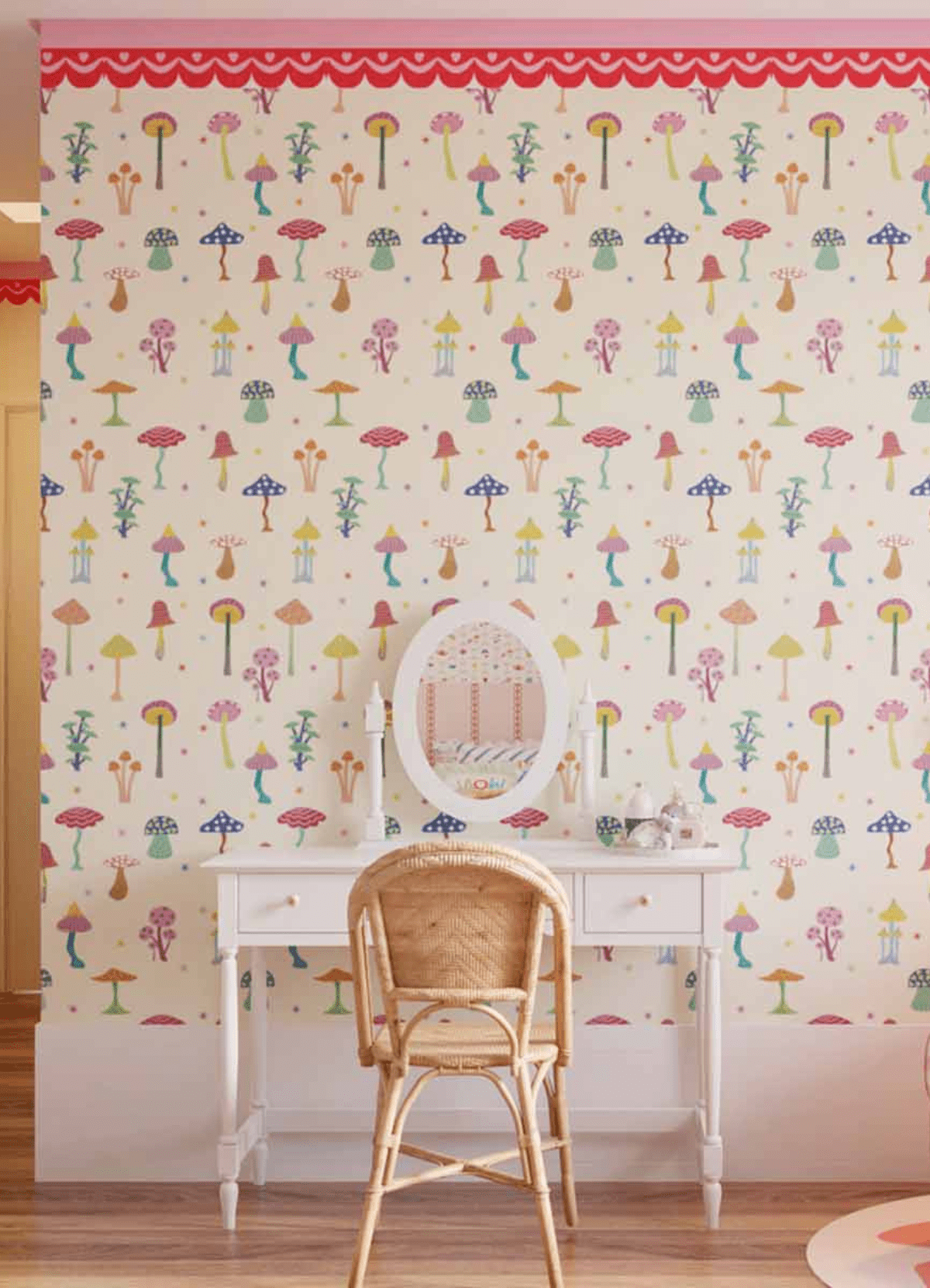 Wallpaper - Enchanted Mushroom - MOOUI BRASIL SL