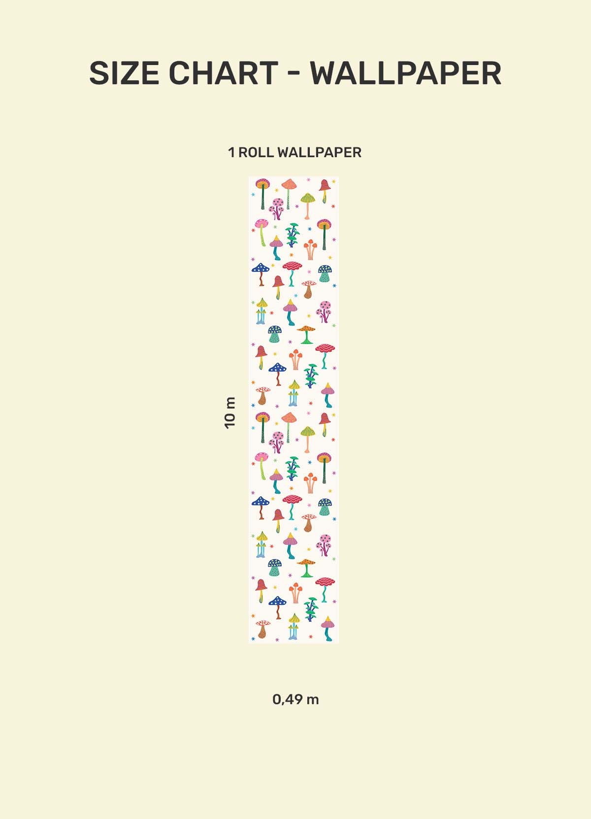 Wallpaper - Enchanted Mushroom - MOOUI Barcelona