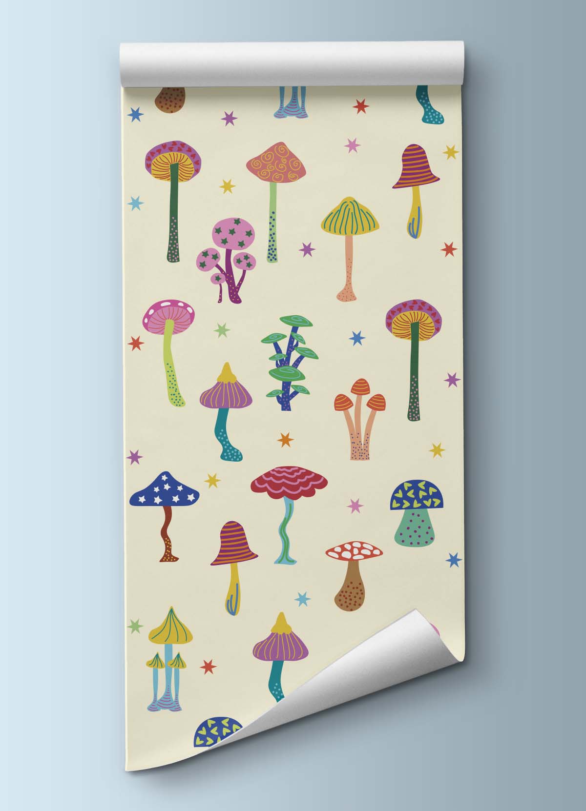 Wallpaper - Enchanted Mushroom - MOOUI BRASIL SL