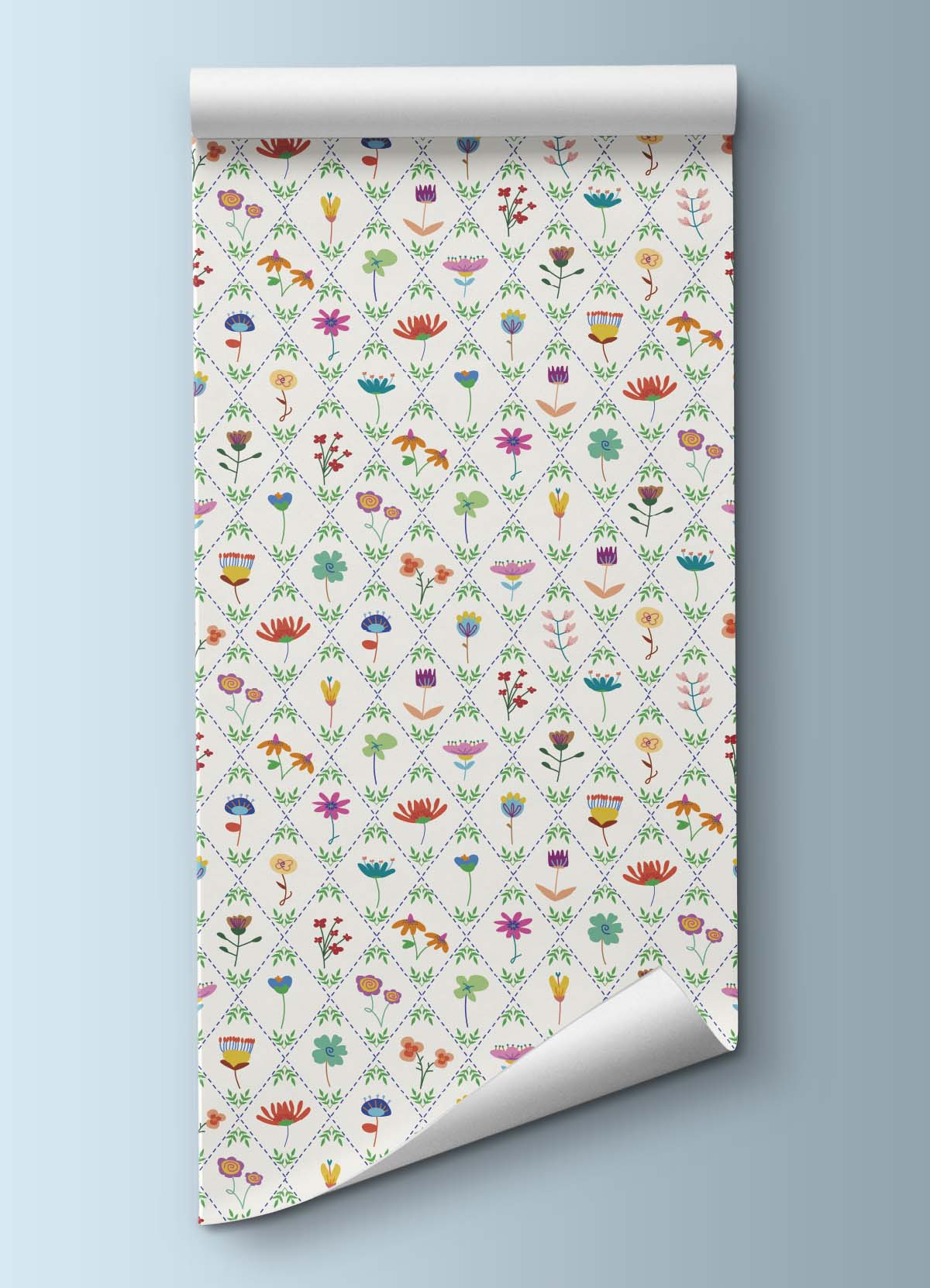 Wallpaper - Flowers Country House - MOOUI BRASIL SL