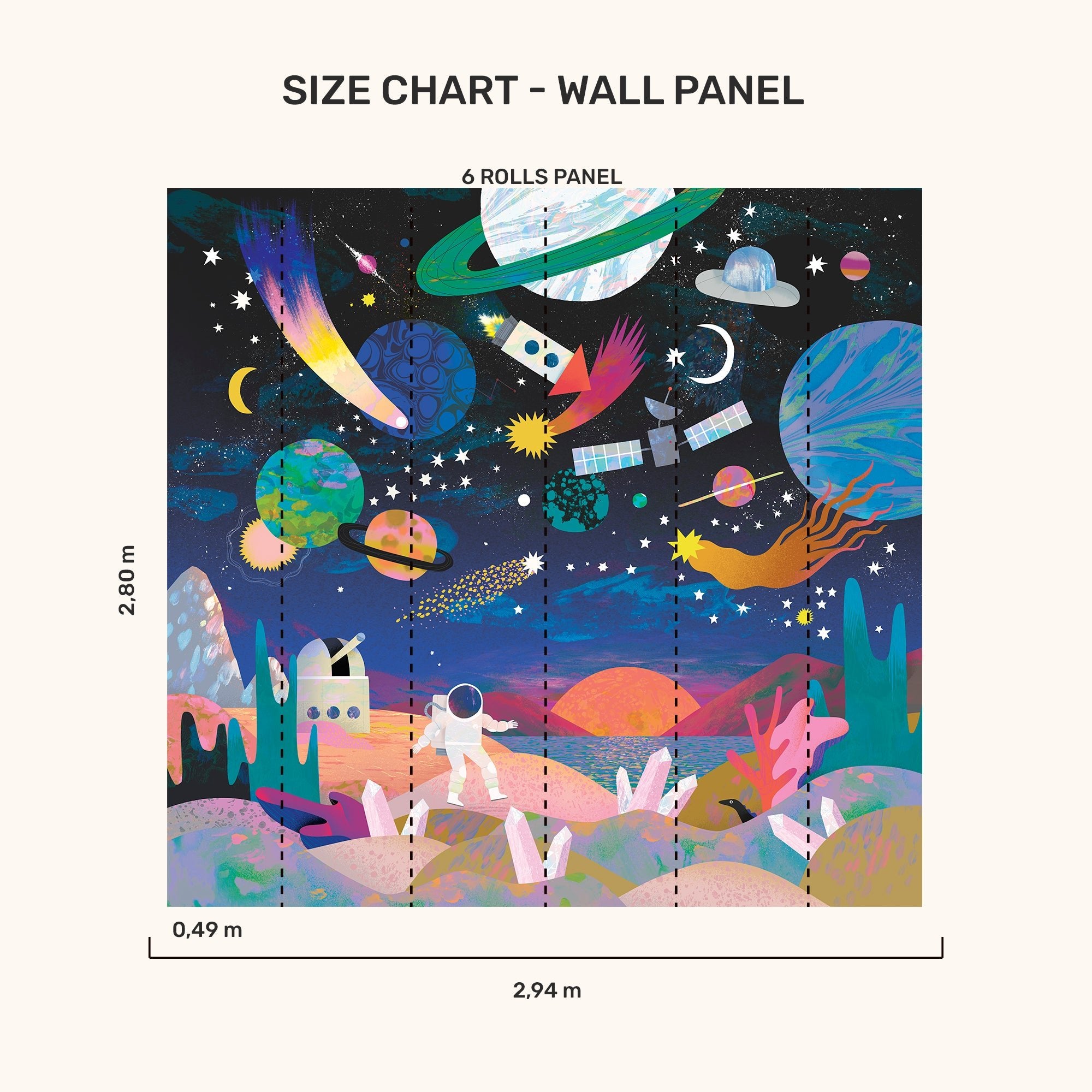 Wallpaper - Journey to Space - MOOUI Barcelona