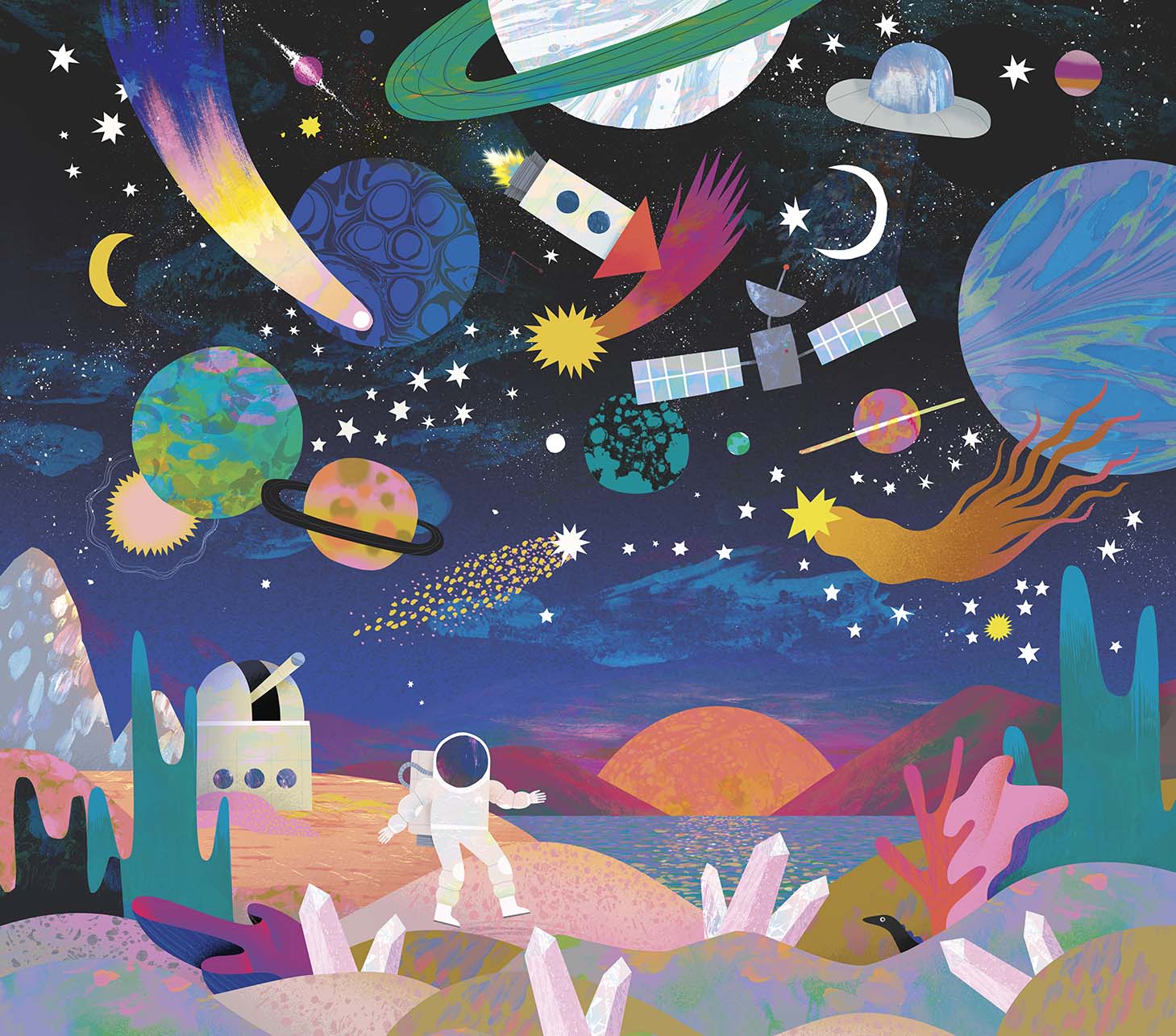 Wallpaper - Journey to Space - MOOUI Barcelona