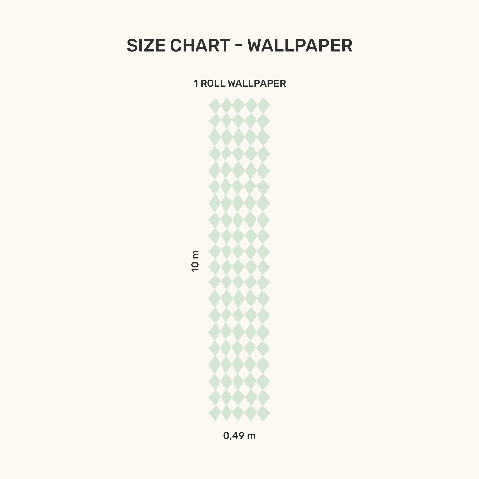 Wallpaper - Mint Harlequin - MOOUI Barcelona
