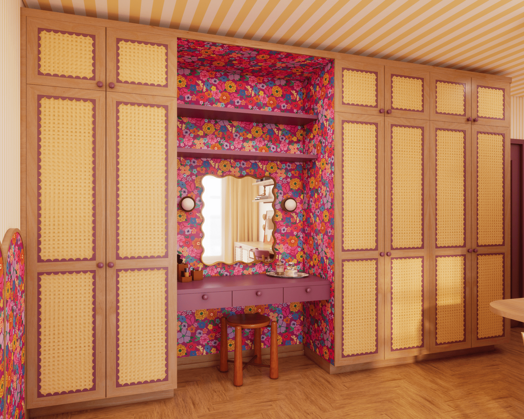 Wallpaper - Purple Bouquet - MOOUI Barcelona