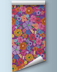Wallpaper - Purple Bouquet - MOOUI Barcelona