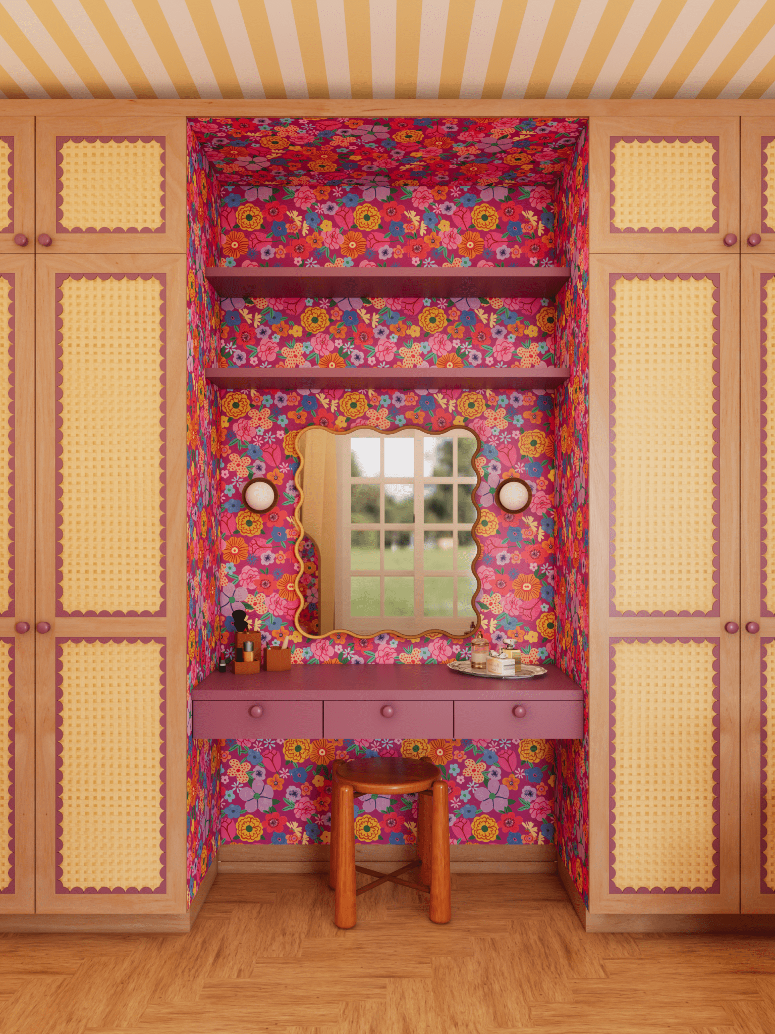 Wallpaper - Purple Bouquet - MOOUI Barcelona