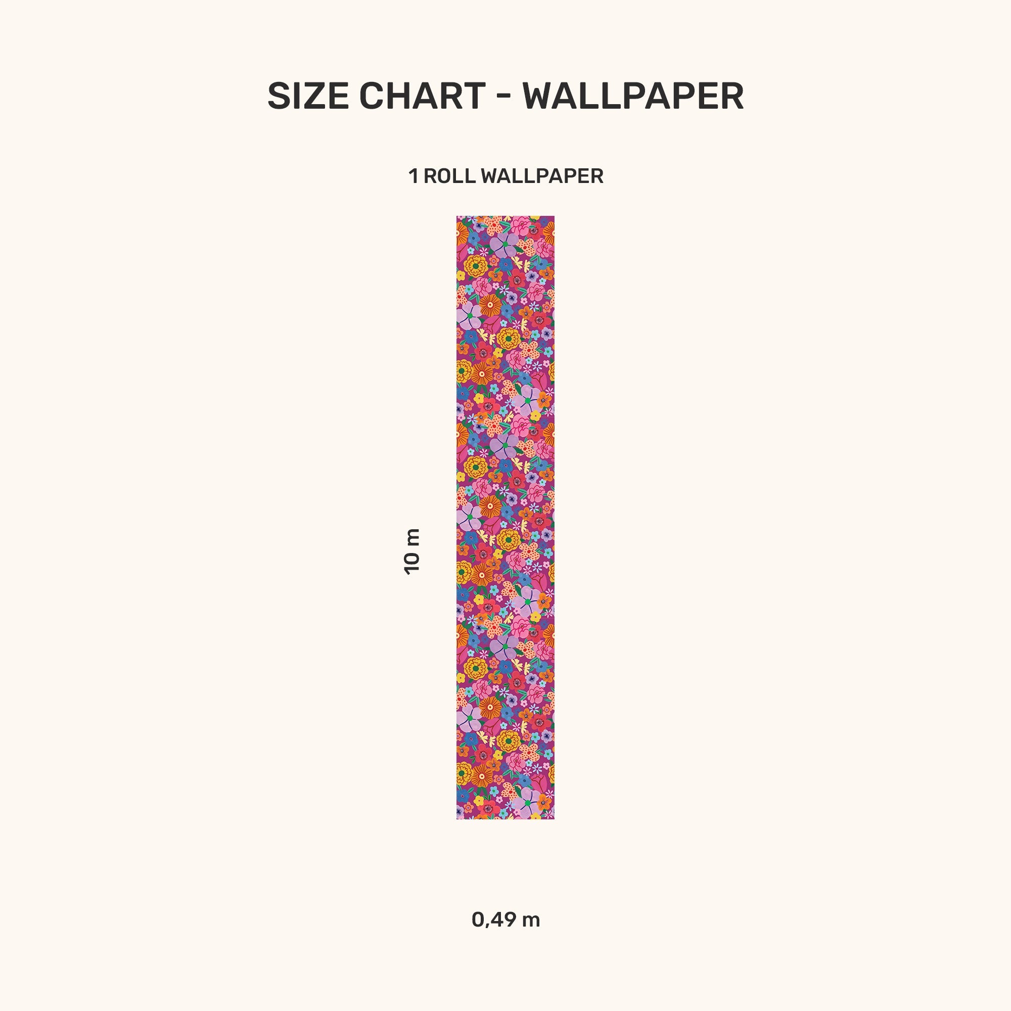 Wallpaper - Purple Bouquet - MOOUI Barcelona