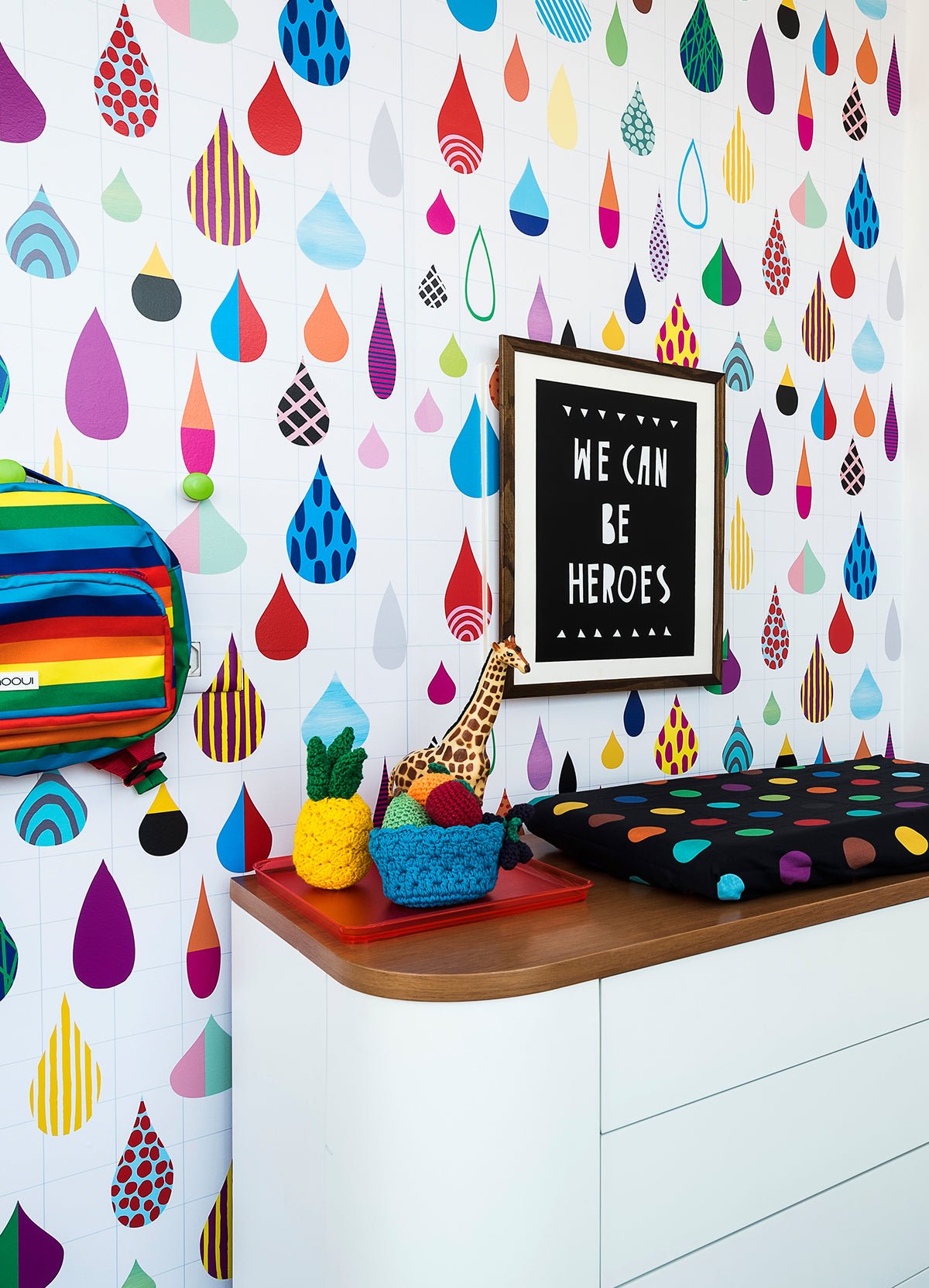 Wallpaper - Raindrops - MOOUI Barcelona
