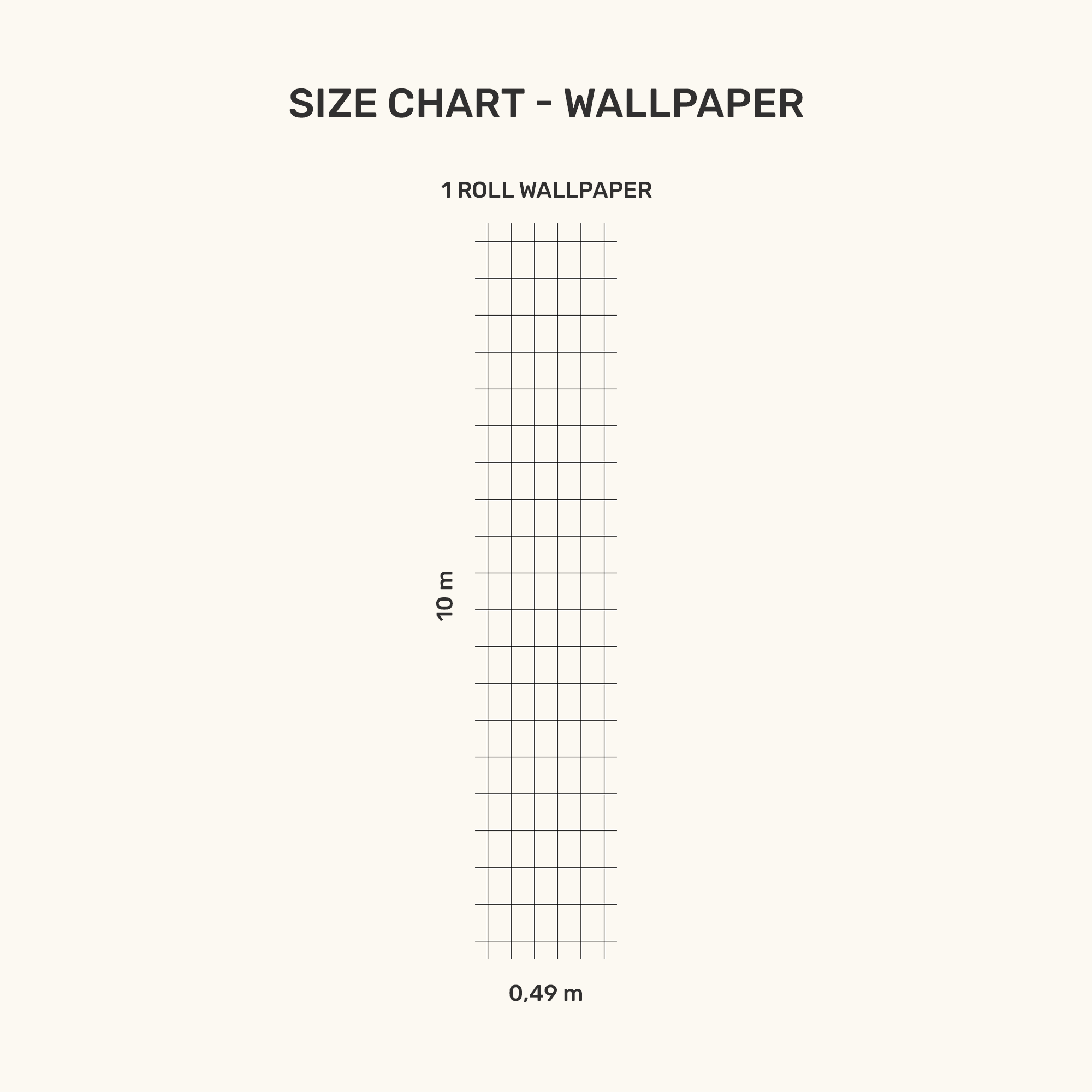Wallpaper - Straight Grid Black - MOOUI Barcelona