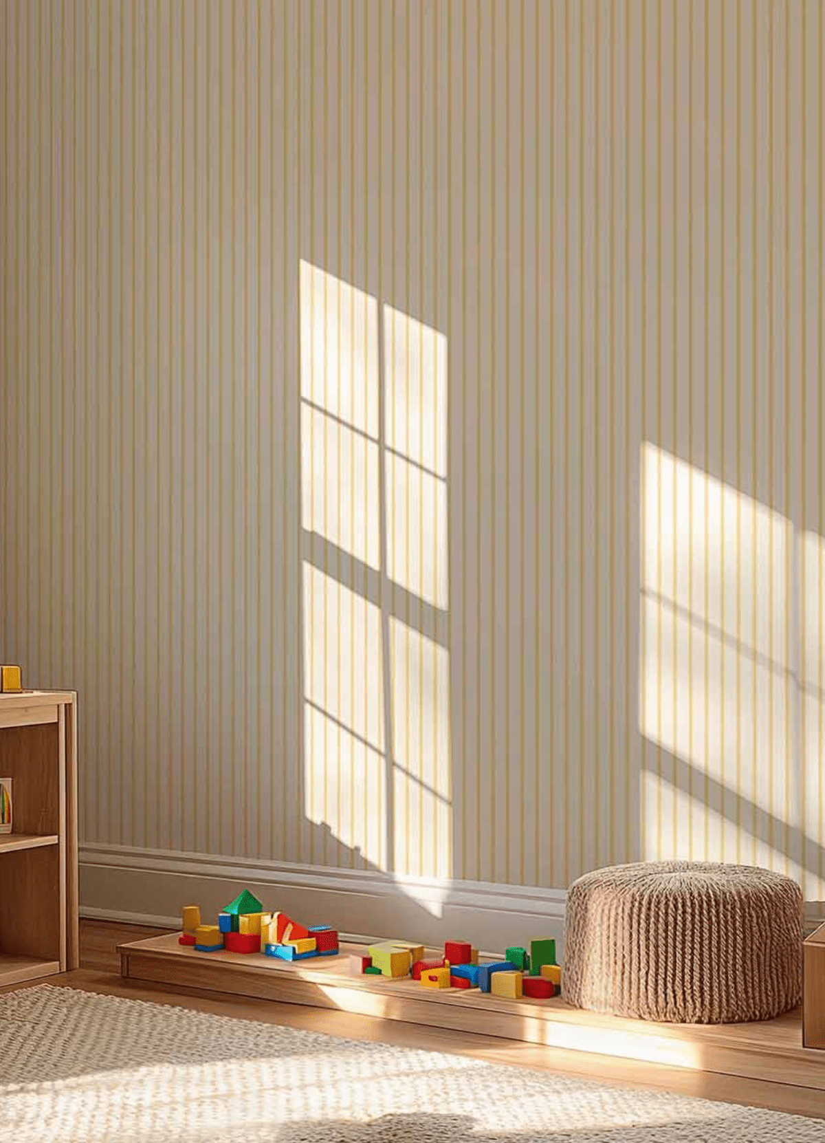 Wallpaper - Thin Buttercup Stripes - MOOUI BRASIL SL