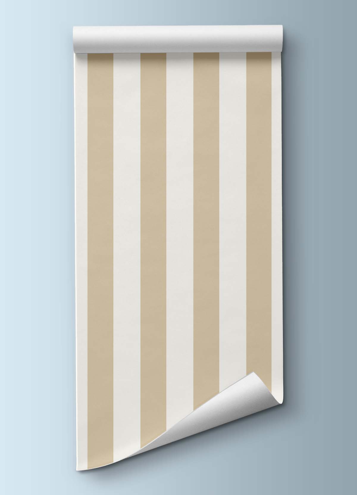 Wallpaper - Wide Ivory Stripes - MOOUI BRASIL SL